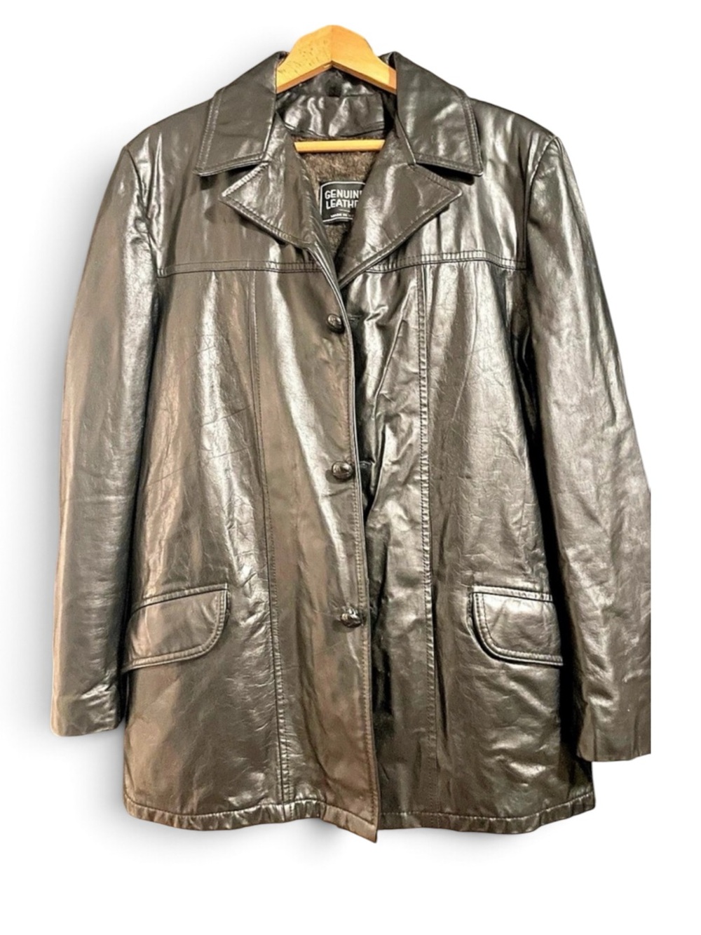 1960’s early 1970’s Men's Leather Jacket Size 42